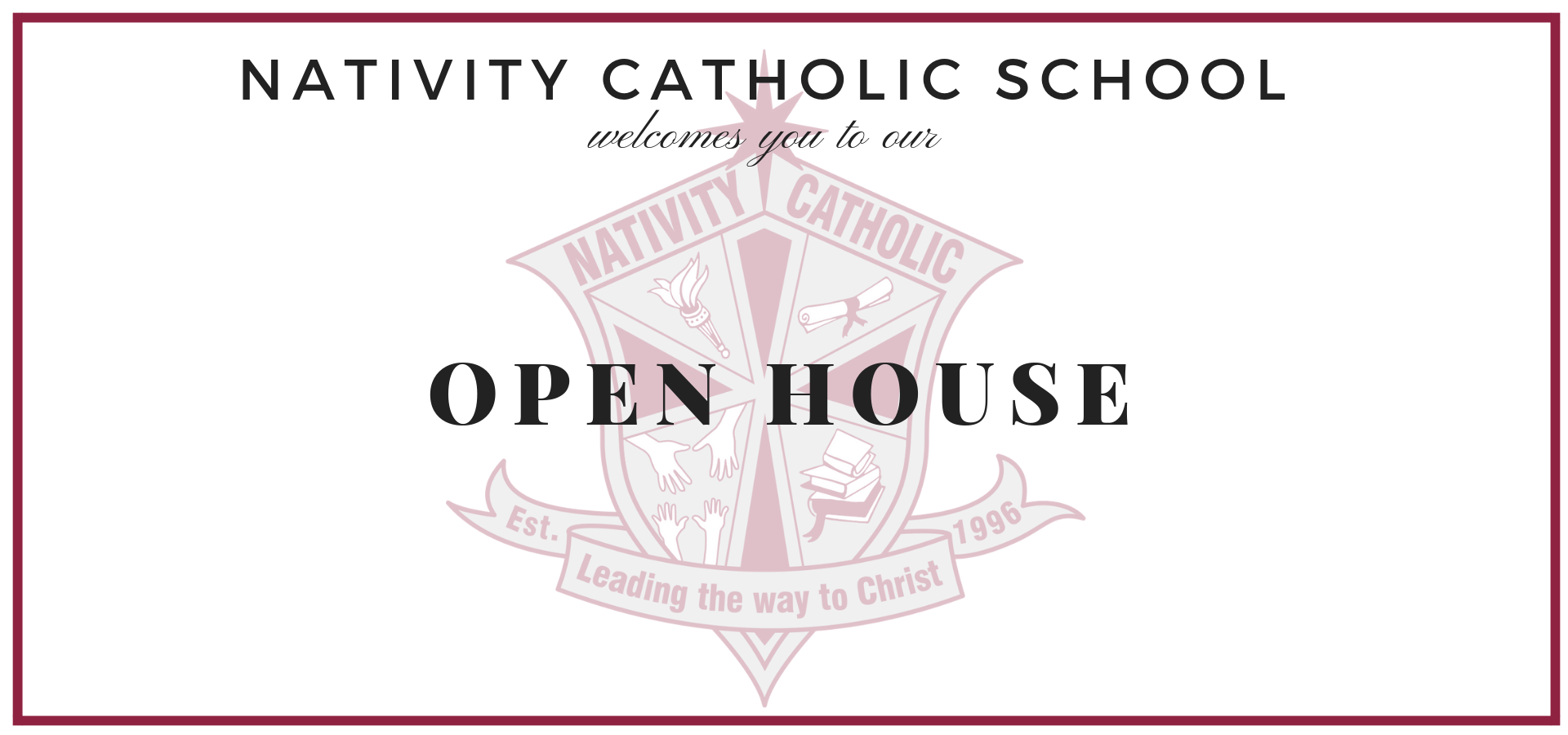 Nativity Catholic School Open House Nativity Catholic Church