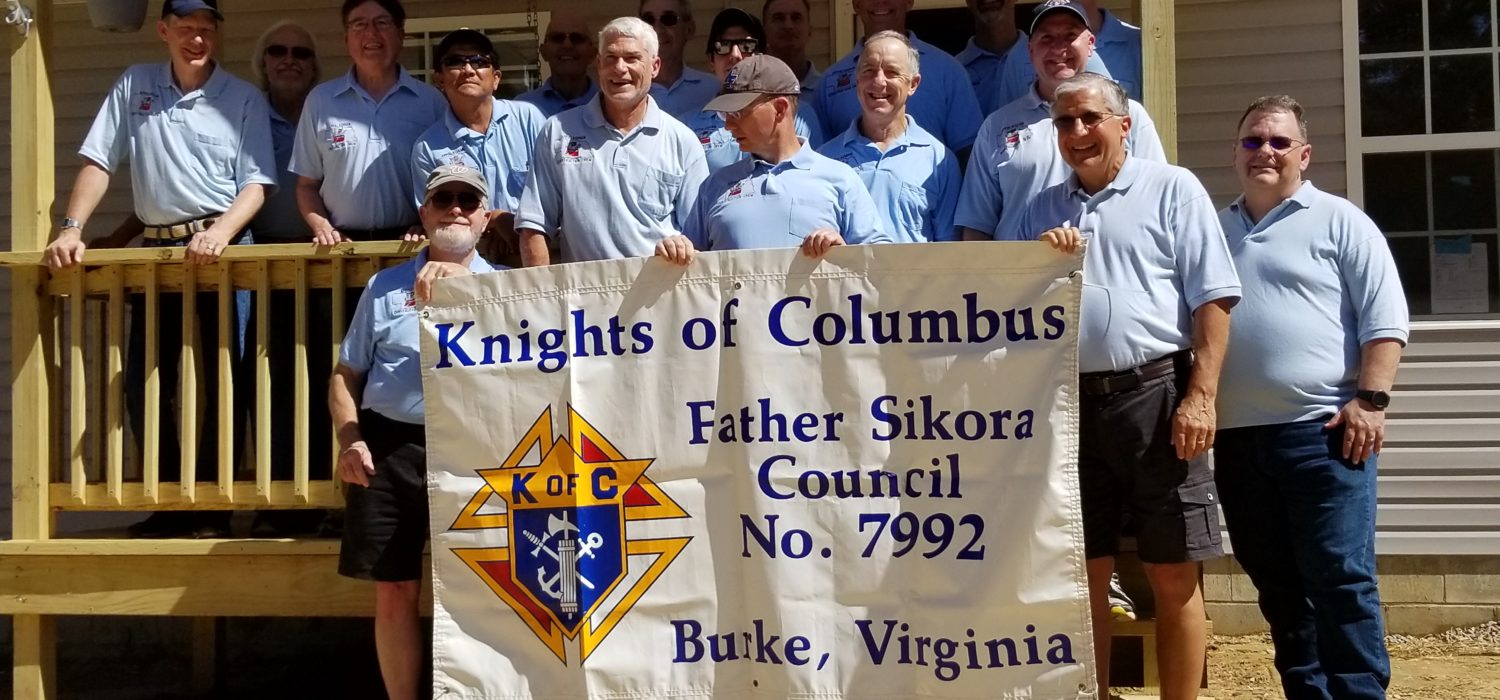 knights home building, nativity burke