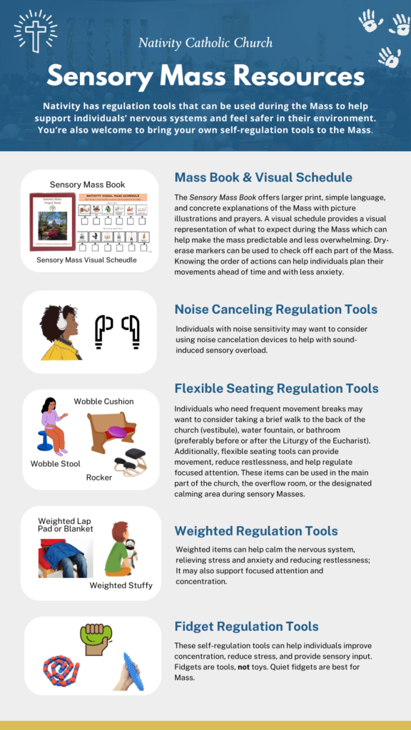 Nativity's New Monthly Sensory Mass Nativity Catholic Church
